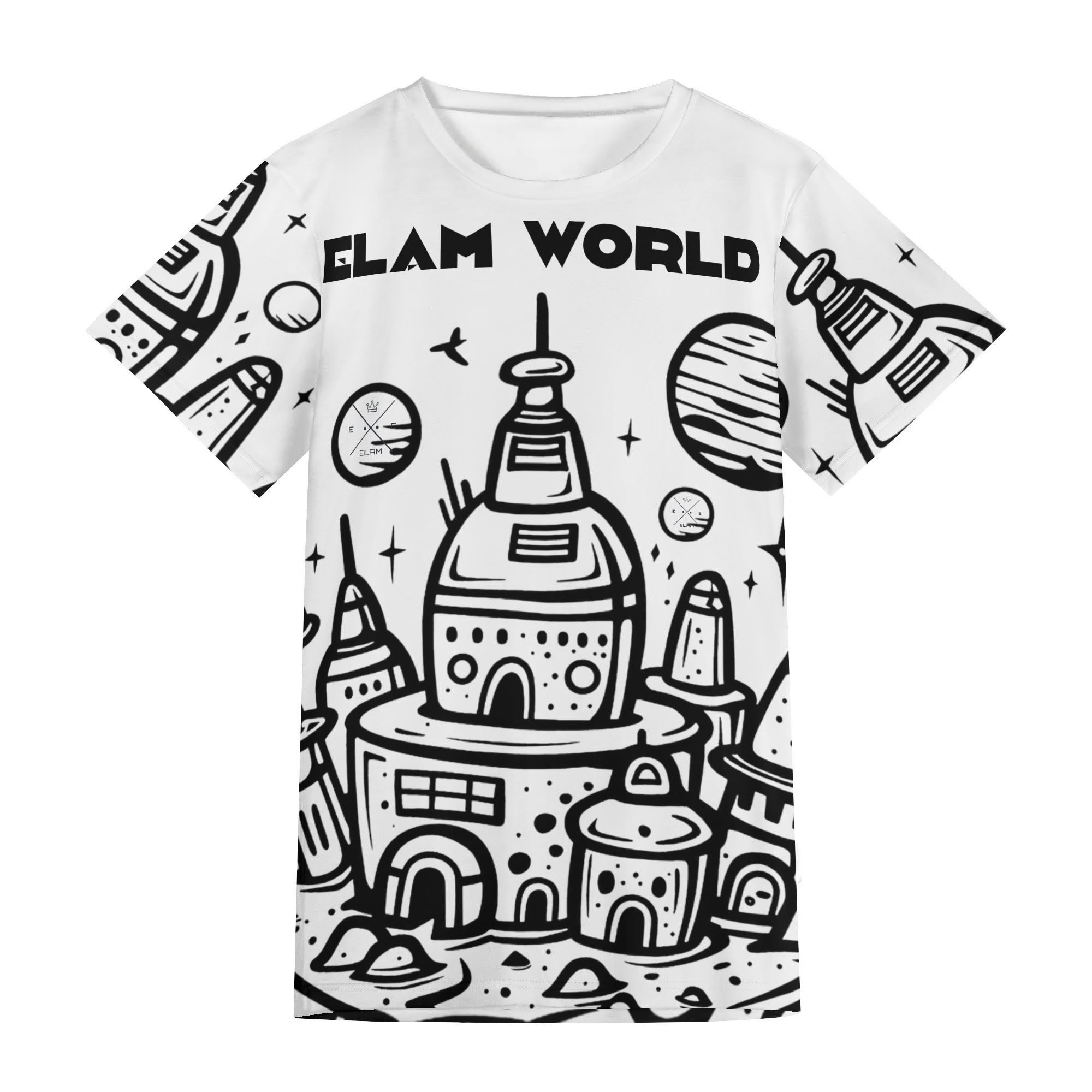 ELAM WORLD by ZONE6IX DISTRIBUTIONS LLC Short Sleeve Tshirt