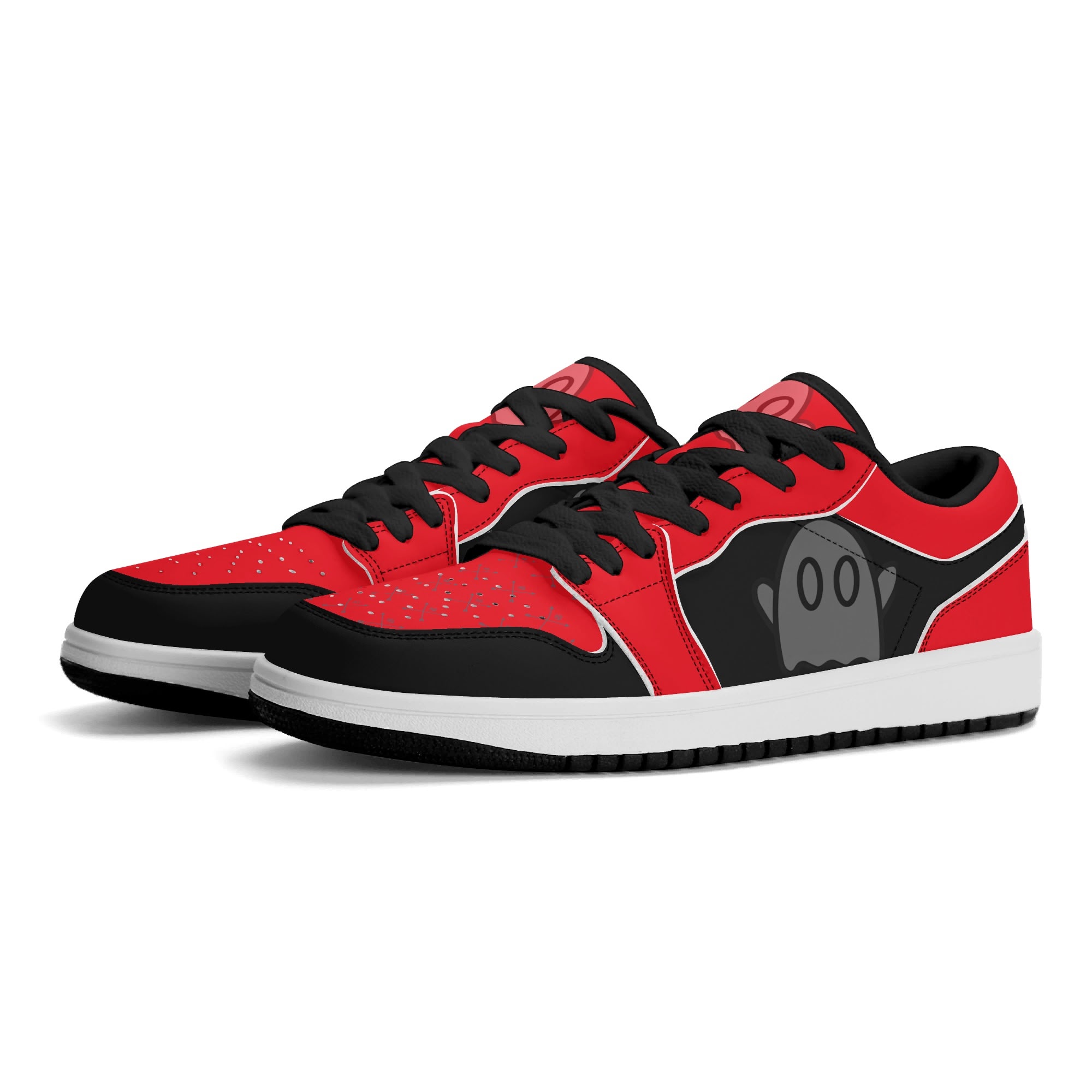 ZONE6IX DISTRIBUTIONS GHOST  FLAME THROWER Low Top Sneakers